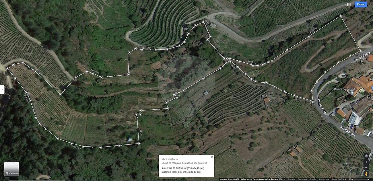 Terreno - Vale de Mendiz, Casal de Loivos e Vilarinho de Cotas, Alijó, Vila Real