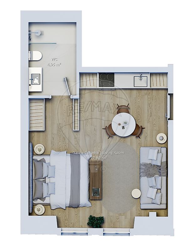 Apartamento T0 à venda em Alvalade, Lisboa — foto 6