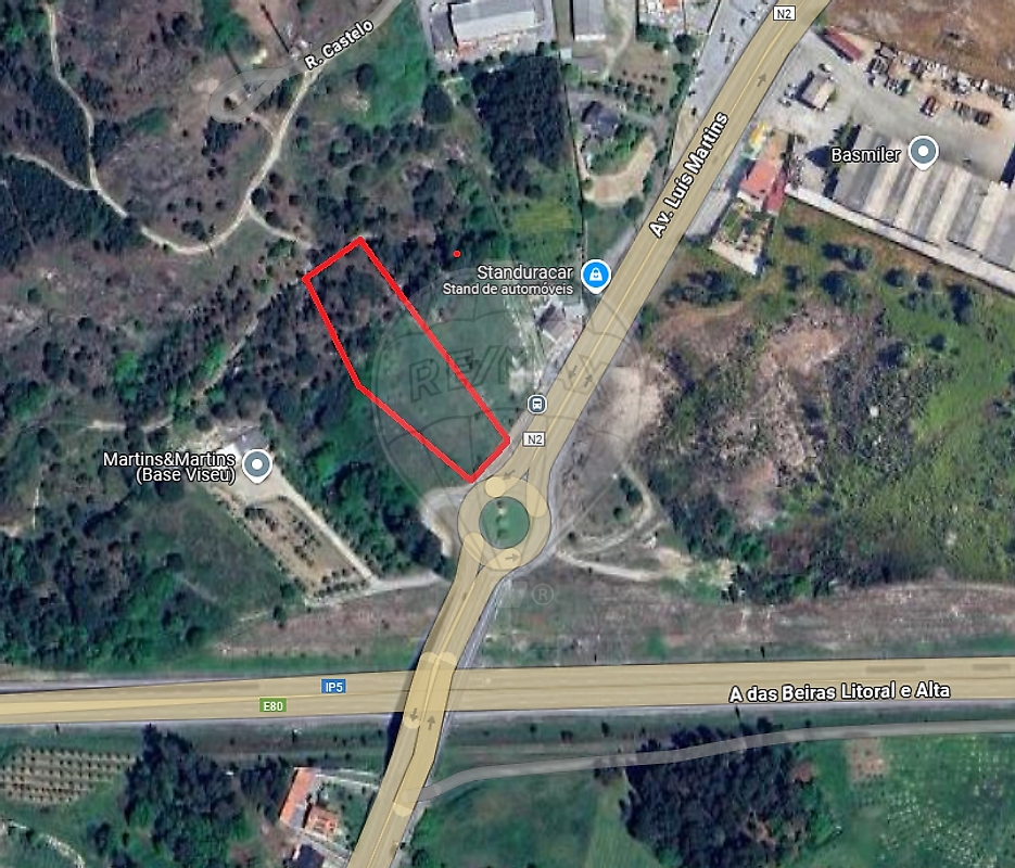 Terreno para arrendar em Viseu