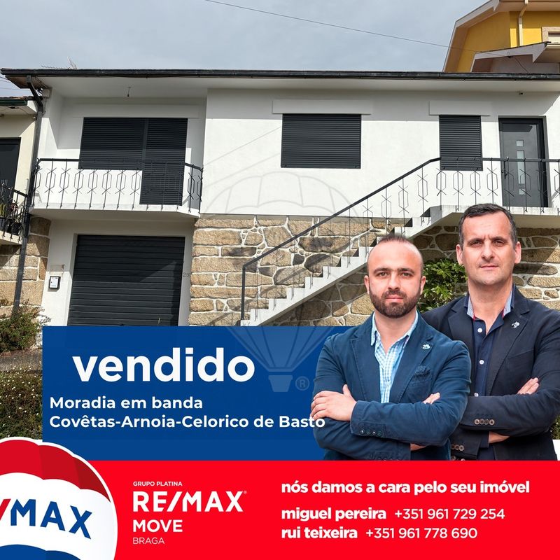 Moradia T3 para venda