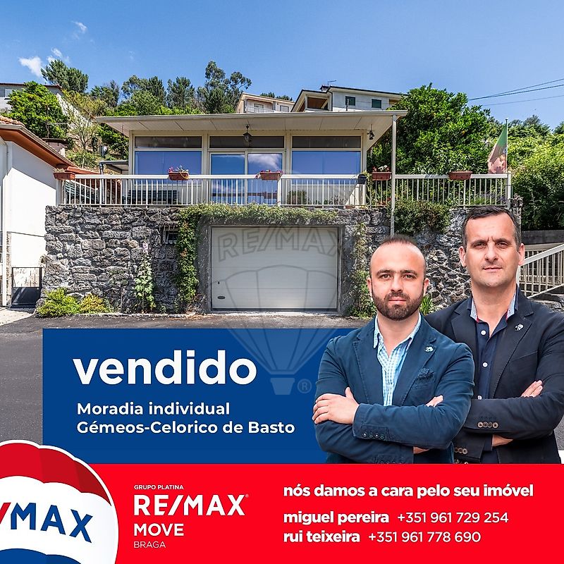 Moradia - Britelo, Gémeos e Ourilhe, Celorico de Basto, Braga