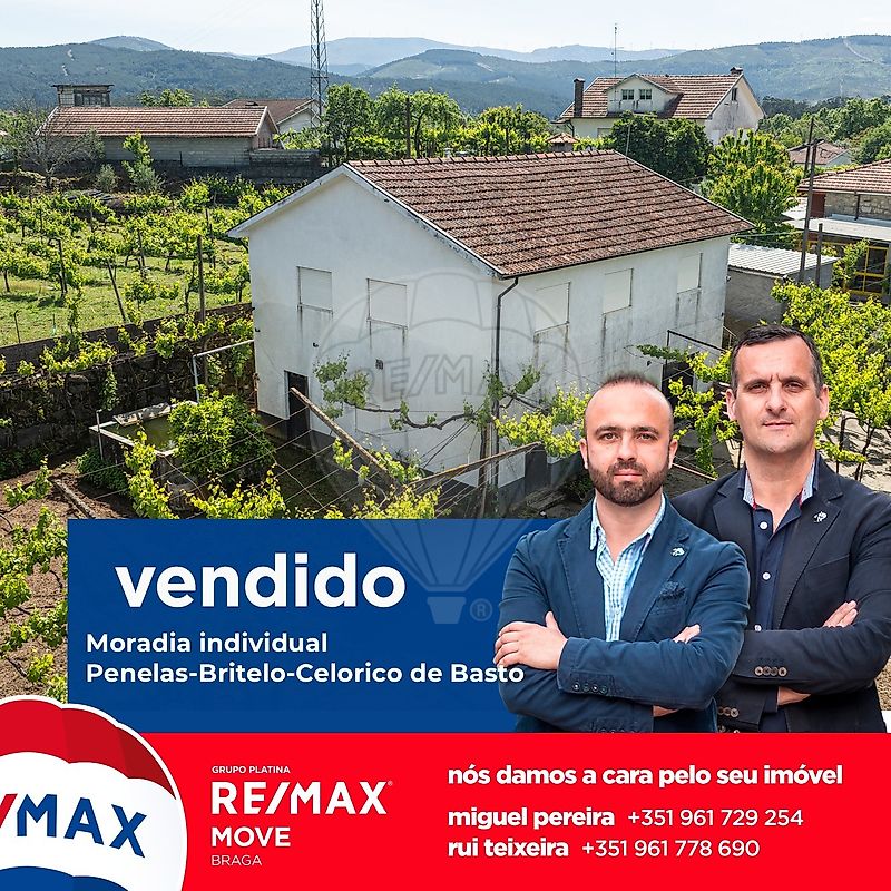 Moradia T3 para venda