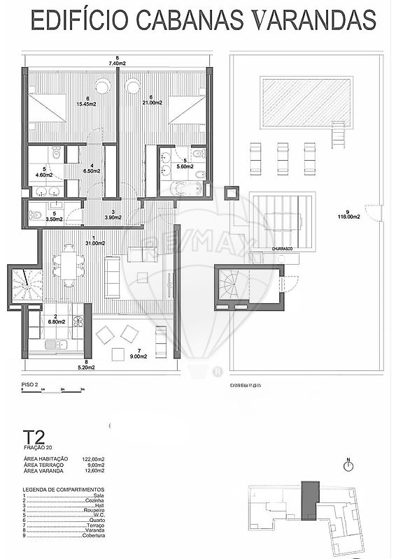 Apartamento T2 à venda em Conceição e Cabanas de Tavira, Tavira — foto 11