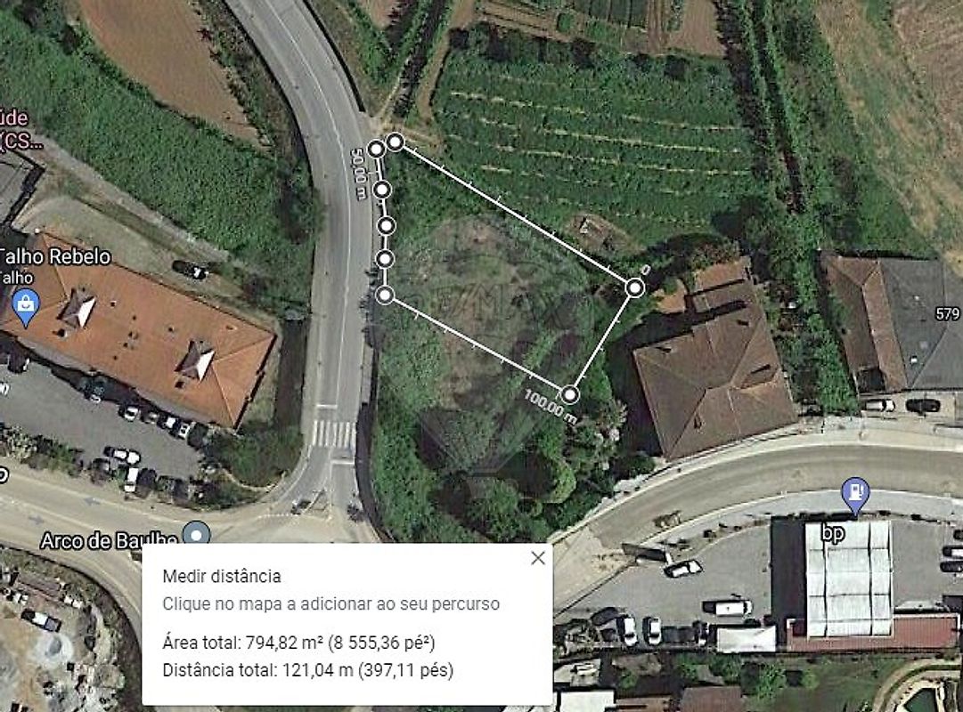 Terreno - Arco de Baúlhe e Vila Nune, Cabeceiras de Basto, Braga