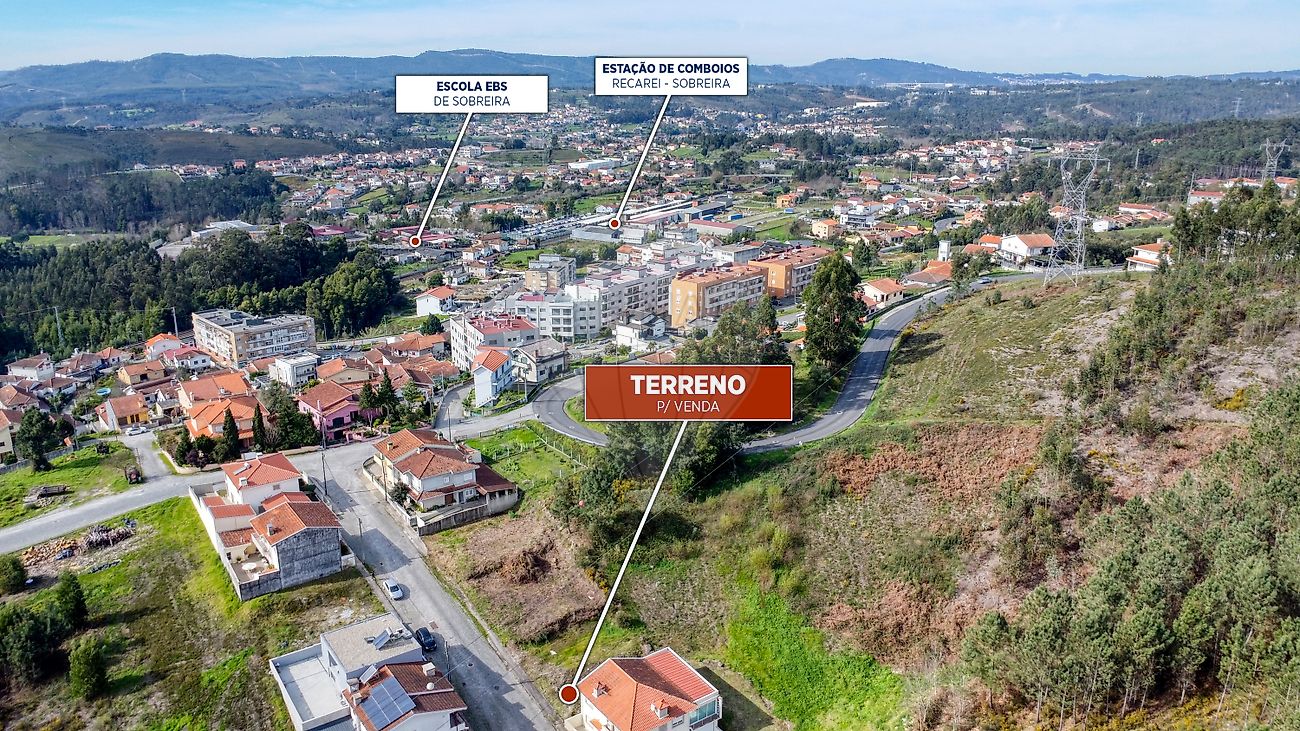 Terreno  à venda em Paredes