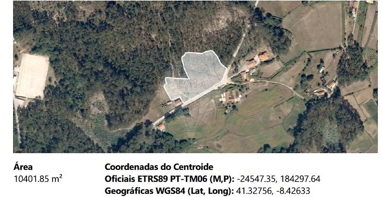 Terreno - Monte Córdova, Santo Tirso, Porto