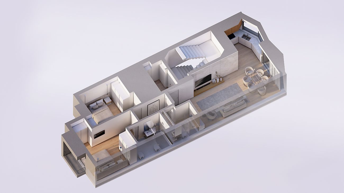 Apartamento T2 à venda em Porto