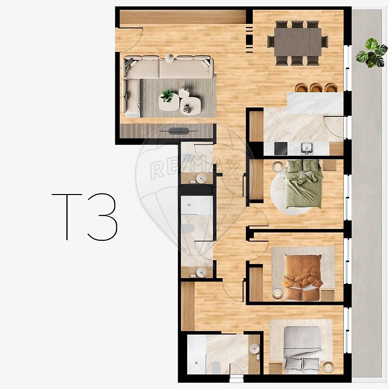Apartamento T3 à venda em São Félix da Marinha, Vila Nova de Gaia — foto 16