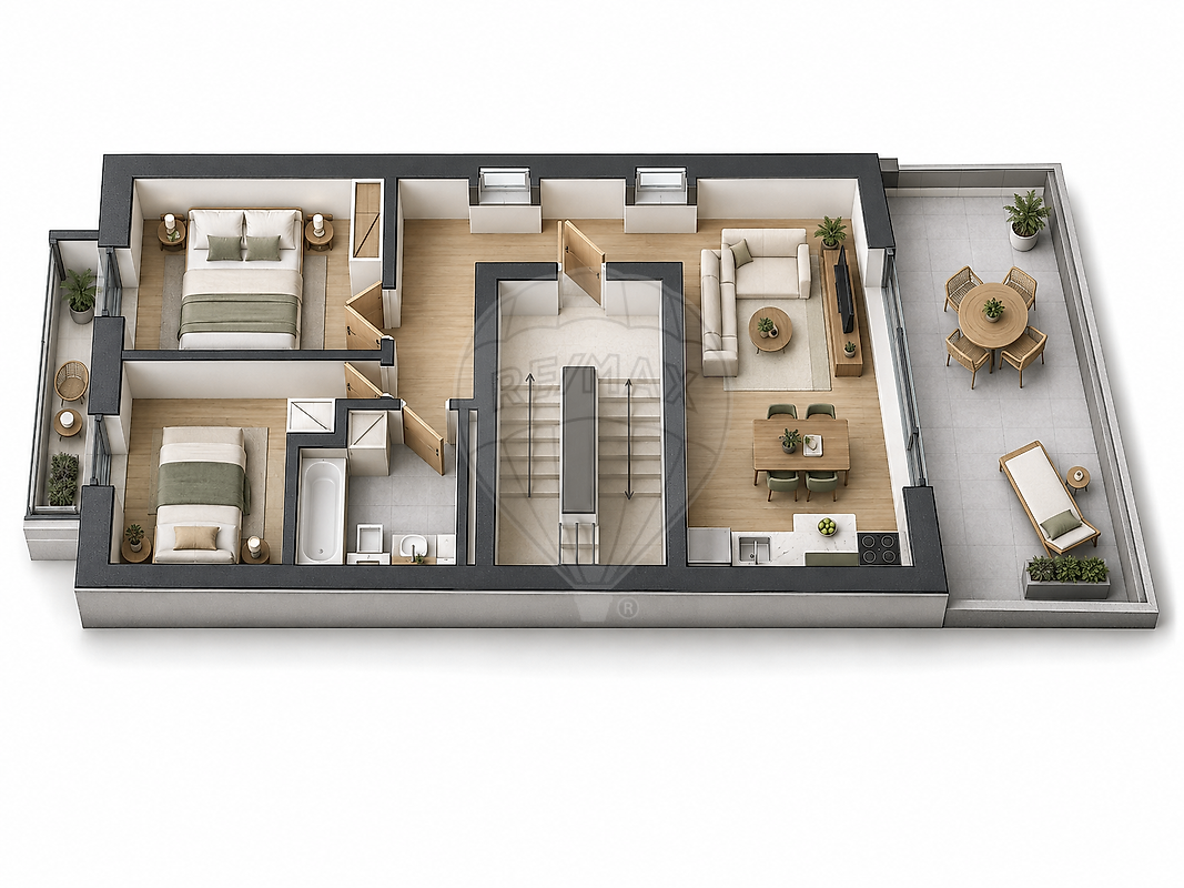 Apartamento T2 à venda em Porto