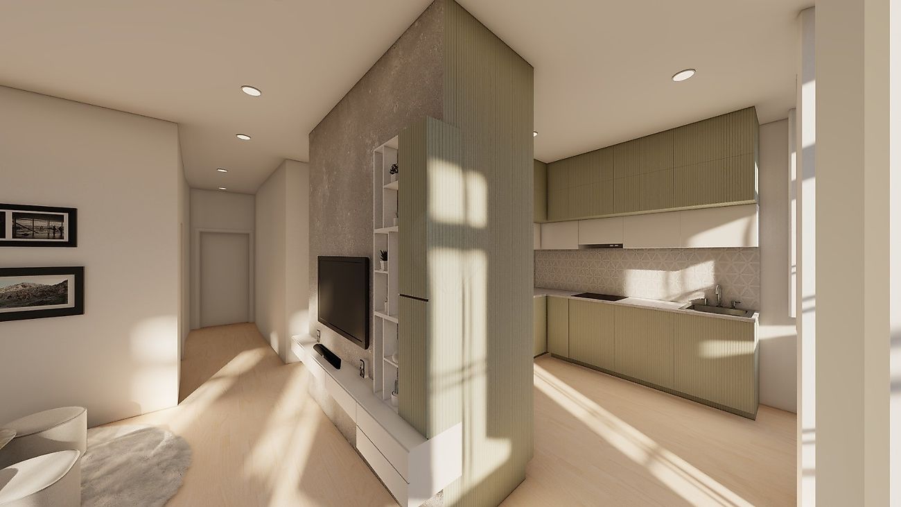 Apartamento T2 à venda em Porto