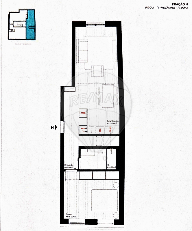 Apartamento T1 à venda em Cedofeita, Santo Ildefonso, Sé, Miragaia, São Nicolau e Vitória, Porto — foto 22