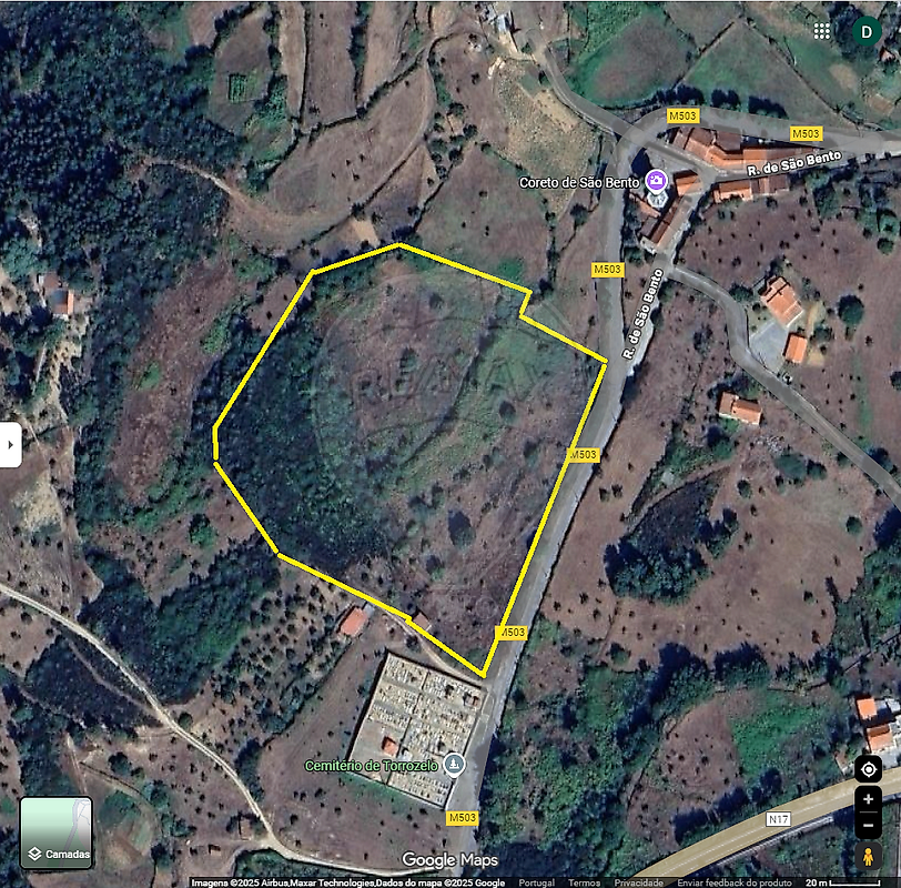 Terreno - Torrozelo e Folhadosa, Seia, Guarda